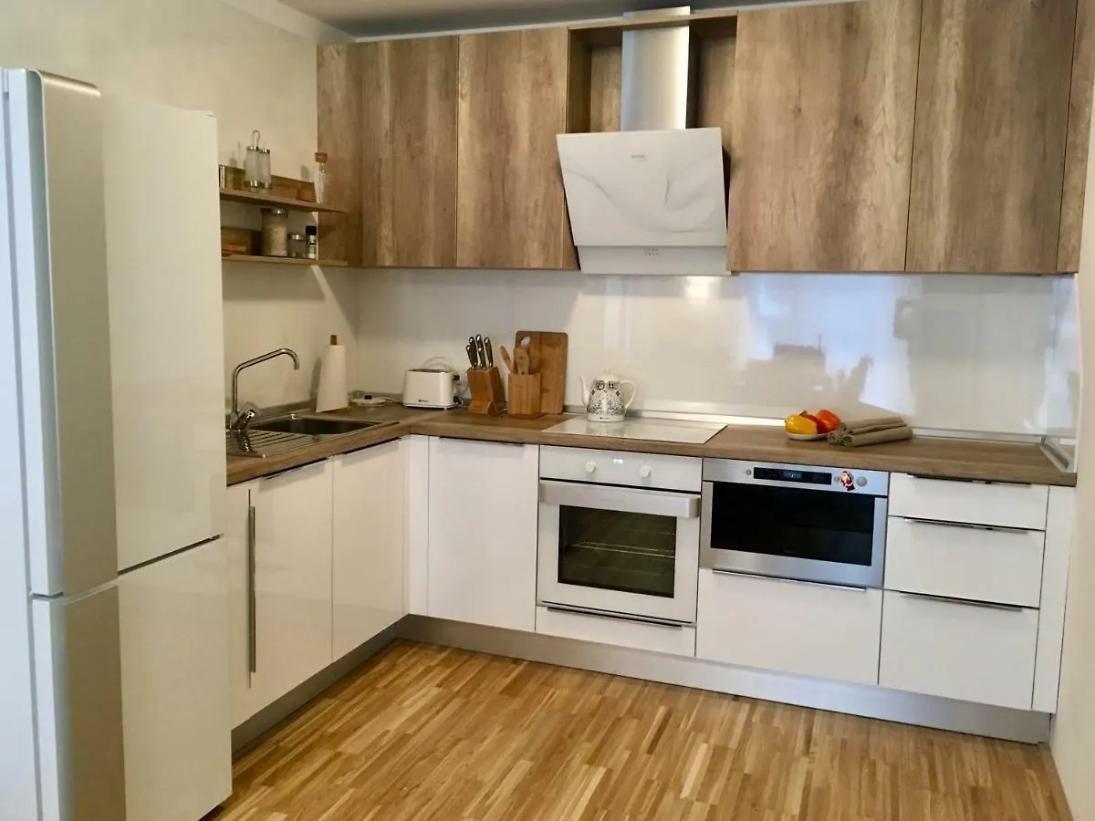 White Vintage Park View Apartment Vienna